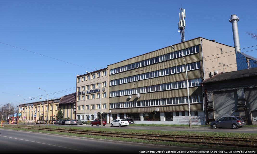 Postępująca modernizacja ul. Podlesie w Dąbrowie Górniczej